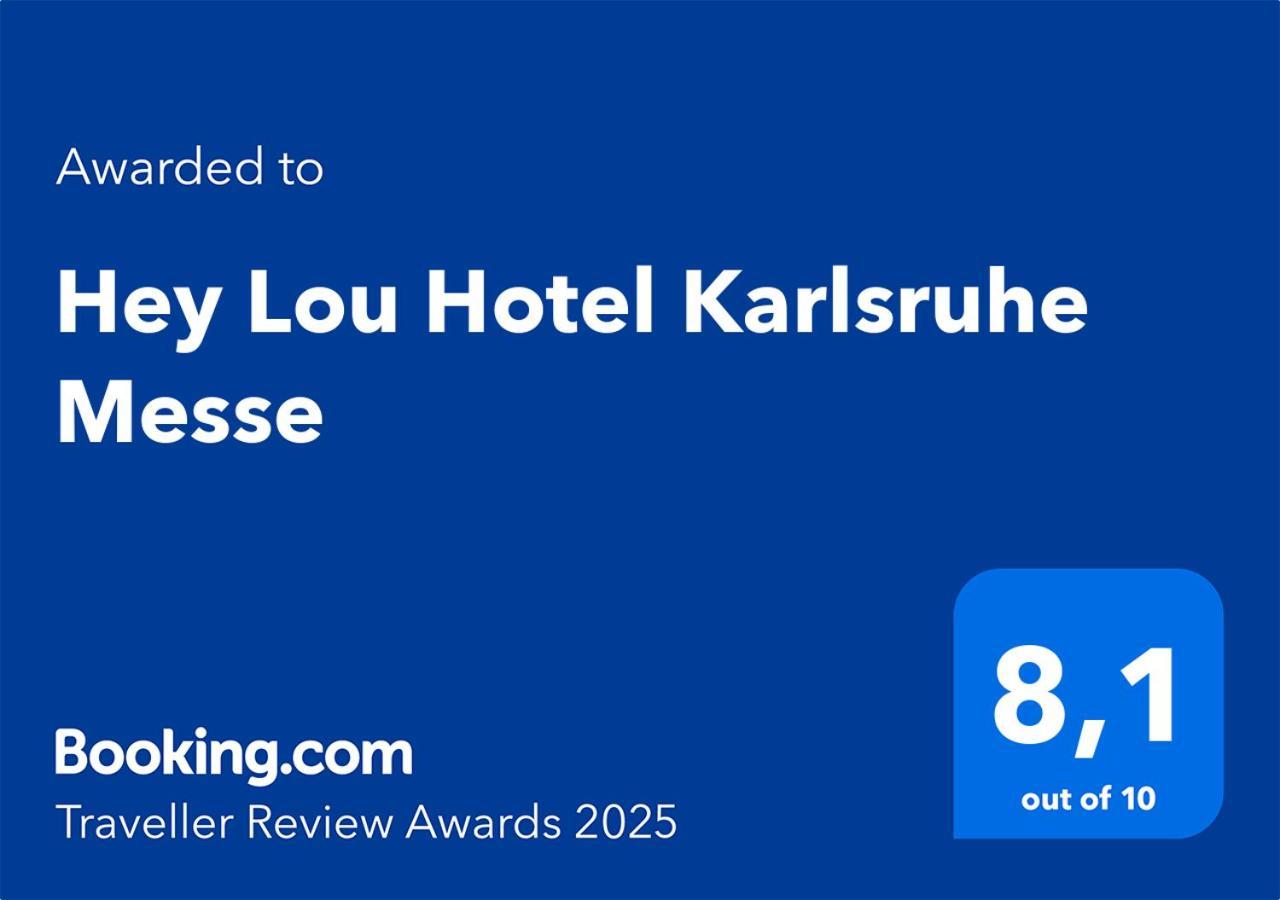 Hey Lou Hotel Karlsruhe Messe 赖因斯特滕 外观 照片